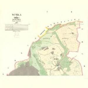 Wiska - c8611-1-001 - Kaiserpflichtexemplar der Landkarten des stabilen Katasters