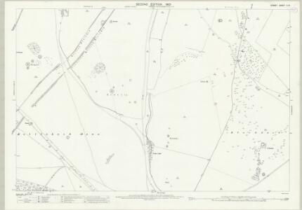 Dorset X.13 (includes: Cranborne; Pentridge; Wimborne St Giles) - 25 Inch Map