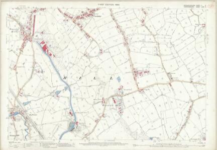 Staffordshire LXXII.9 (includes: Birmingham; Hawne; Hill And Cakemore; Lapal; Oldbury; Rowley Regis) - 25 Inch Map