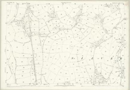 Devon LVI.11 (includes: Bickleigh; Rewe; Silverton; Thorverton) - 25 Inch Map