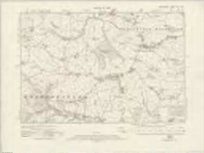 Derbyshire XVII.NE - OS Six-Inch Map