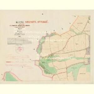 Kleny - c3153-1-002 - Kaiserpflichtexemplar der Landkarten des stabilen Katasters