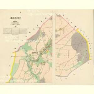 Arnsdorf - c0026-1-001 - Kaiserpflichtexemplar der Landkarten des stabilen Katasters