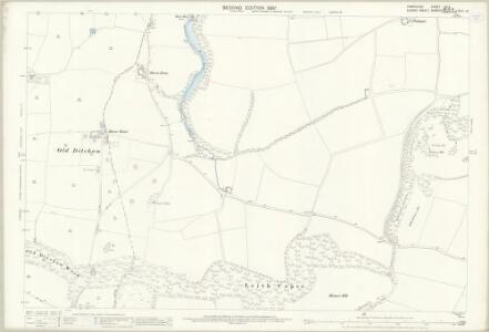 Hampshire and Isle of Wight LXI.5 (includes: Buriton; Harting) - 25 Inch Map