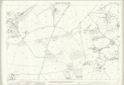 Wiltshire XXV.11 (includes: Box; Corsham) - 25 Inch Map
