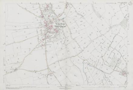 Somerset LXXV.14 (includes: Charlton Horethorne; Horsington; Milborne Port) - 25 Inch Map