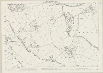 Shropshire LXVI.7 (includes: Chetton; Deuxhill; Glazeley; Middleton Scriven; Sidbury) - 25 Inch Map