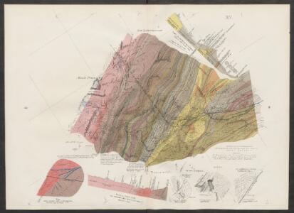 Geologische Uebersichtskarte der Gotthardbahnstrecke