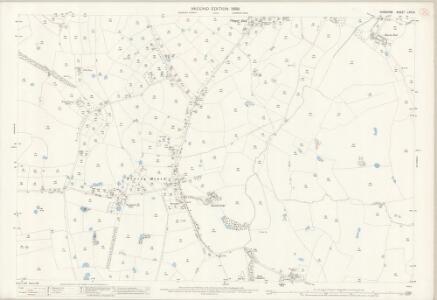 Cheshire LXVI.6 (includes: Audlem; Buerton) - 25 Inch Map