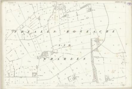 Lancashire LII.14 (includes: Treales Roseacre And Wharles; Woodplumpton) - 25 Inch Map