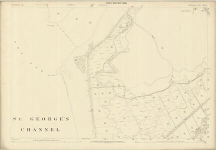 Merionethshire XXXVI.10 (includes: Abermo; Llangelynnin) - 25 Inch Map