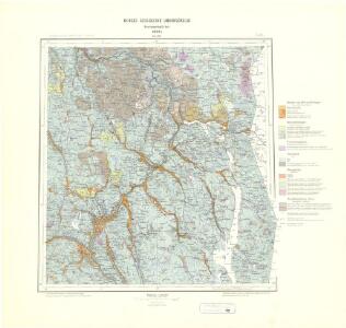 Geologisk kart 92: Kvartærgeologisk kart, Røros