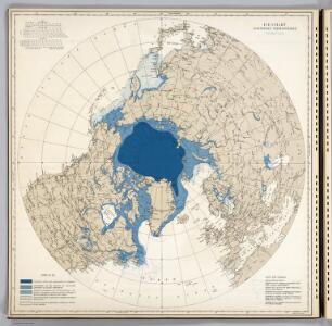 Ice Chart, Northern Hemisphere, February.