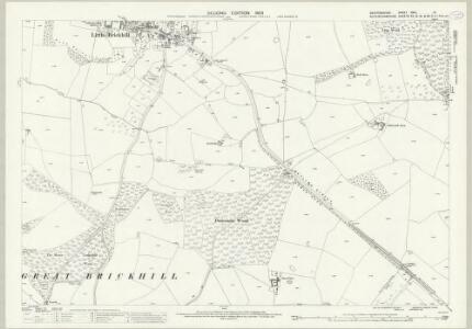 Bedfordshire XXIV.10 (includes: Great Brickhill; Little Brickhill; Soulbury; Woburn) - 25 Inch Map