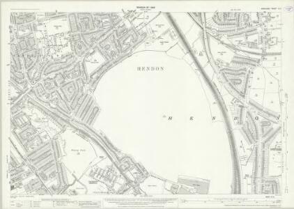 Middlesex XI.2 (includes: Hendon) - 25 Inch Map