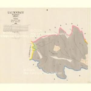 Kaltenbach - c7509-2-002 - Kaiserpflichtexemplar der Landkarten des stabilen Katasters