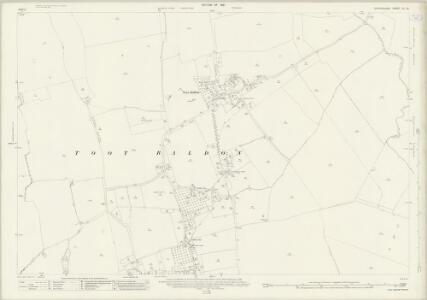 Oxfordshire XL.13 (includes: Garsington; Marsh Baldon; Nuneham Courtenay; Sandford on Thames; Toot Baldon) - 25 Inch Map