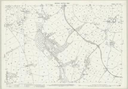 Cornwall LXXVI.1 (includes: Breage; Sithney) - 25 Inch Map