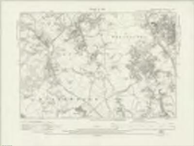 Staffordshire XI.SE - OS Six-Inch Map