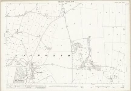 Norfolk XXVIII.6 (includes: Aylsham; Blickling; Colby; Erpingham; Ingworth) - 25 Inch Map