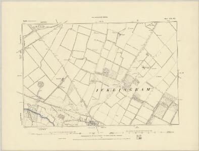 Suffolk XVII.NE - OS Six-Inch Map