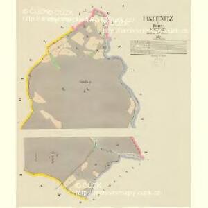 Lischnitz - c1331-1-001 - Kaiserpflichtexemplar der Landkarten des stabilen Katasters