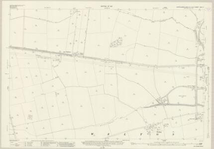 Northumberland (New Series) XCII.4 (includes: East Matfen; Harlow Hill; Nesbitt; Newton Hall; Welton) - 25 Inch Map