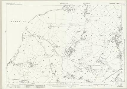 Staffordshire VI.12 (includes: Church Lawton; Kidsgrove; Newchapel; Odd Rode) - 25 Inch Map