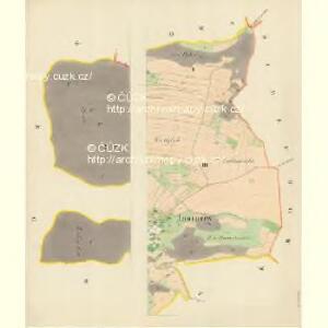 Jasinow - m1051-1-001 - Kaiserpflichtexemplar der Landkarten des stabilen Katasters