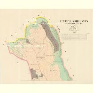 Unter Smrczny (Smrczny Dolny) - m0526-1-001 - Kaiserpflichtexemplar der Landkarten des stabilen Katasters