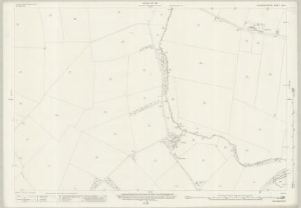 Gloucestershire XLIV.7 (includes: Aldsworth; Bibury) - 25 Inch Map