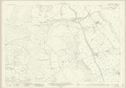 Monmouthshire XII.7 (includes: Abergavenny Rural; Llanfoist Fawr) - 25 Inch Map