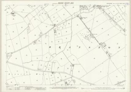 Lincolnshire LXXI.14 (includes: Branston and Mere; Heighington; Potter Hanworth) - 25 Inch Map