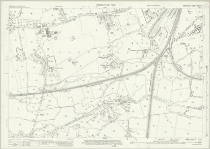 Berkshire XXXVII.6 (includes: Burghfield; Reading; Theale; Tilehurst) - 25 Inch Map
