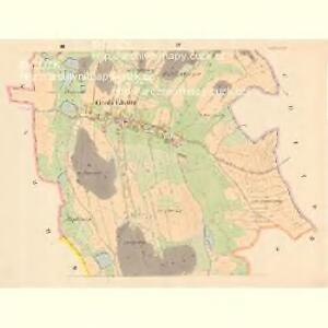Gross Lhotta (Lhotta Welka) - m3309-1-002 - Kaiserpflichtexemplar der Landkarten des stabilen Katasters