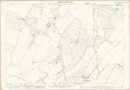 Kent XXXIII.9 (includes: Milstead; Rodmersham; Sittingbourne and Milton; Tunstall) - 25 Inch Map