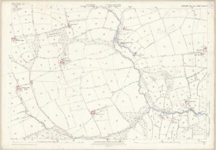 Yorkshire CXXXVI.11 (includes: Bishop Thornton; Hartwith Cum Winsley) - 25 Inch Map