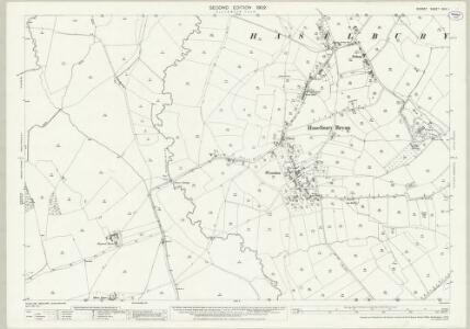Dorset XXIII.1 (includes: Hazelbury Bryan; Mappowder; Pulham) - 25 Inch Map