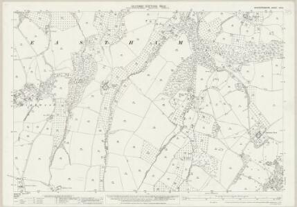 Worcestershire XIX.8 (includes: Eastham; Hanley) - 25 Inch Map