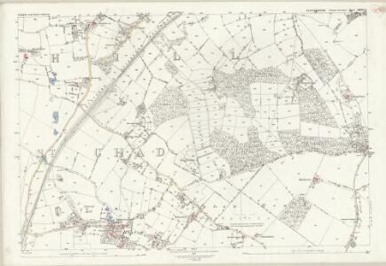 Staffordshire XXXVII.4 (includes: Hopton And Coton; Salt And Enson) - 25 Inch Map