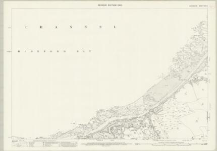 Devon XVIII.11 (includes: Alwington; Parkham) - 25 Inch Map