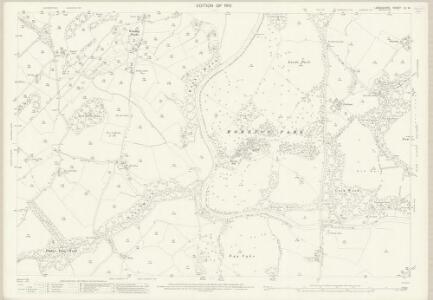 Lancashire LV.14 (includes: Billington; Great Harwood; Read; Whalley) - 25 Inch Map
