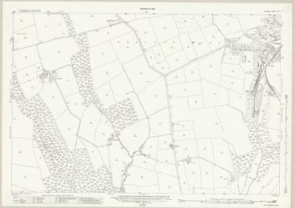 Durham XIX.7 (includes: Langley; Sacriston; Witton Gilbert) - 25 Inch Map