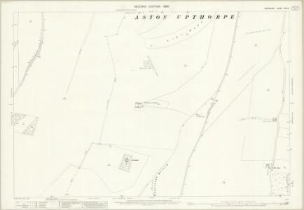 Berkshire XXI.8 (includes: Aston Tirrold; Aston Upthorpe; Blewbury) - 25 Inch Map