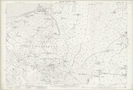 Anglesey XIV.8 (includes: Llanddona; Llaniestyn Rural; Llaniestyn Urban) - 25 Inch Map