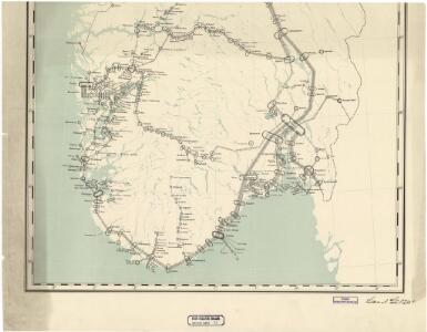 Spesielle kart 42-1: Rigstelegraf- og Telefonkart over det sydlige  Norge