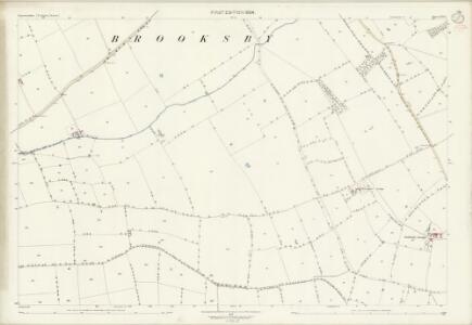 Leicestershire XXVI.2 (includes: Gaddesby; Hoby with Rotherby; Rearsby) - 25 Inch Map