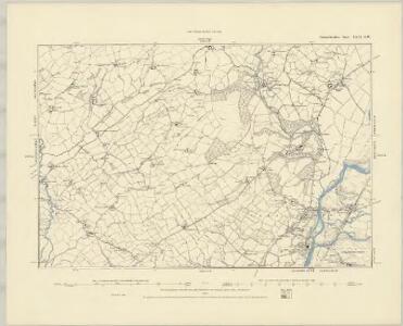 Carmarthenshire XXV.NE - OS Six-Inch Map
