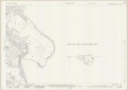 Herefordshire XXII.1 & 5 (includes: Doddenham; Knightwick; Lulsley; Martley; Whitbourne) - 25 Inch Map