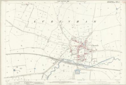 Leicestershire L.7 (includes: East Farndon; Lubenham; Marston Trussel) - 25 Inch Map